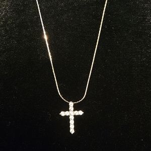 Diamond Cross Necklace
